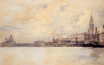 古典的なヴェネツィア Painting - 大運河への入り口 ジョン・シンガー・サージェント ヴェネツィア